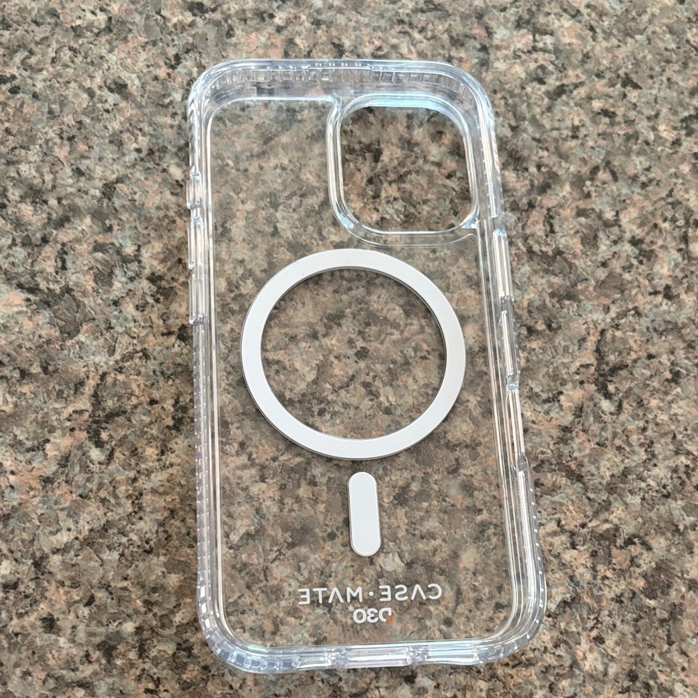Case-Mate Transparent MagSafe-Compatible Phone Case